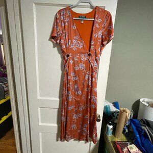 Modcloth x Hutch Dress Floral Dress